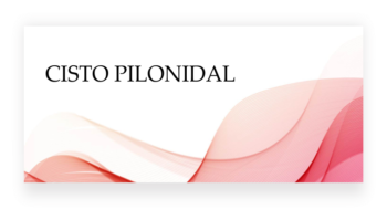 O QUE E CISTO PILONIDAL